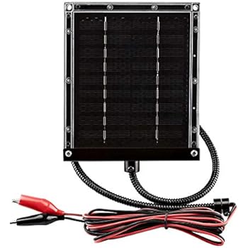Amazon Com Zeallife 6v 1w Solar Panel To Recharge Deer Feeder