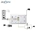 Jeatone 7'' Wired Video Door Phone Intercom System Support Monitoring Unlock IR Night Vision