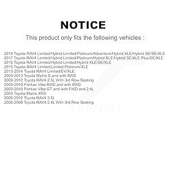 SIM Front Rear Semi-Metallic Brake Pads Kit