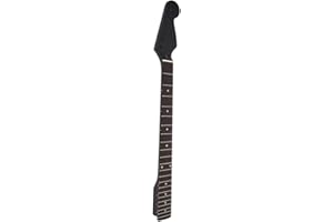 Yunir Robust Electric Guitar Neck with 22 Frets Made of Maple and Rosewood for Music Lovers