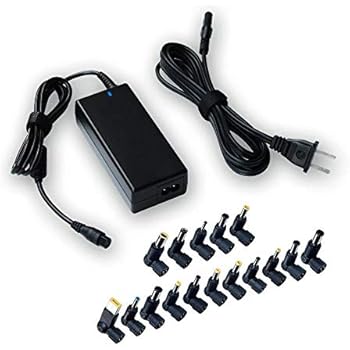 Amazon.com: AmazonBasics Universal 65 Watt Laptop Charger AC ...