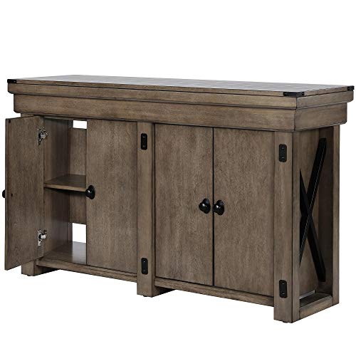 Stands for 55 Gallon Aquariums Rustic Gray Rectangle Made from Wood Veneer Paper Powder Coating PB MDF – Skroutz Deals