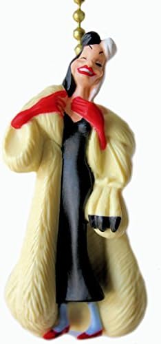 Disney Cruella De Vill Ceiling Fan Pull