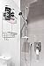 Vidan Home Solutions Shower Caddy | Stainless steel, rustproof, wall mounted with suction cups, modern, spacious, multi-shelf shower organizer for Shampoo – Conditioner – Soap – Loofah – Razor