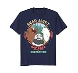 CN We Bare Bears Bay Area Bear Alert Circle Graphic T-Shirt