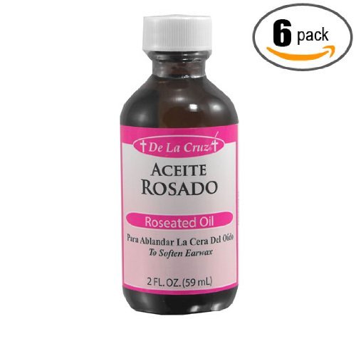 6pk - Roseated Oil - Aceite de Rosas - Ear Ache