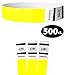 Goldistock Event Wristbands Original Series Vivid Neon Yellow 500 Count | ¾” Arm Bands | Paper-Like Party Armbands | Wrist Bands