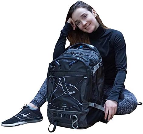 All Round Rucksack Black/White/Black