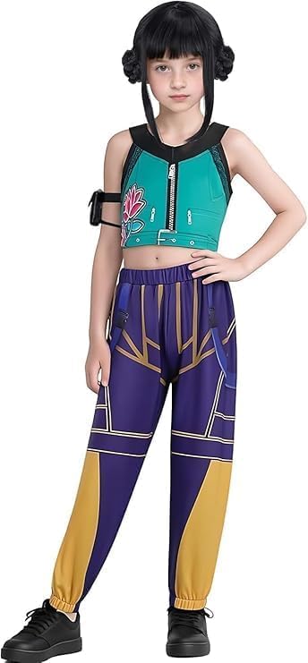 HIDLY Cute Halloween Demon Costumes Pop Singer