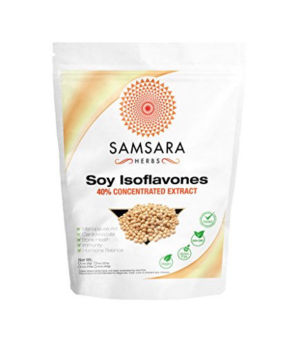 Soy Isoflavones - 40% Flavones Extract Powder (2oz) Soy Isoflavones - 40% Flavones Extract Powder (2oz)