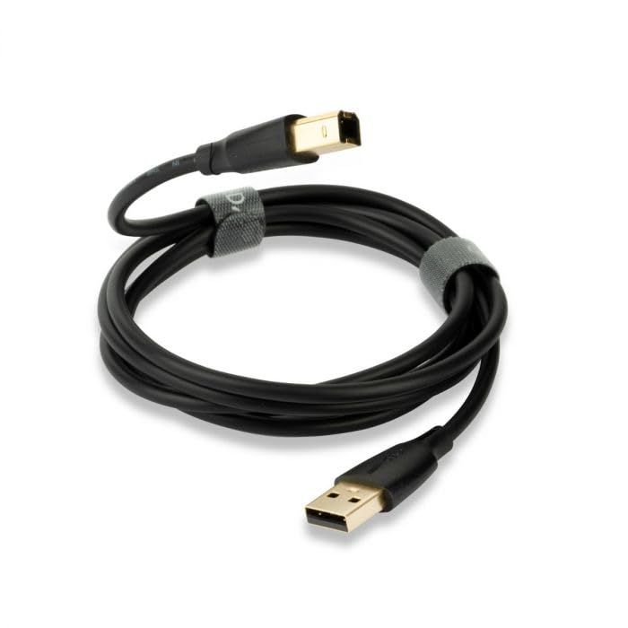 QED Connect USB A (M) to USB B (M) Cable (1.5m)