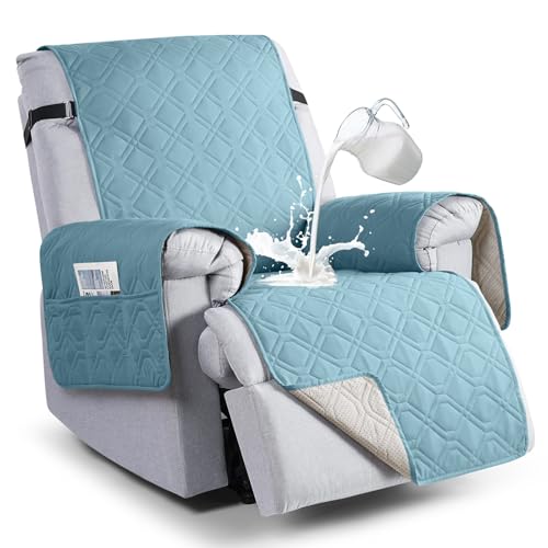 VANSOFY 100% Waterproof Recliner Chair Covers Washable