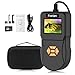 Industrial Endoscope, Foclen Borescope Inspection Camera 2.4inch IPS 2600mAh Digital Handheld Snake Probe Camera with Light 16G TF Card and Box 9.8FT