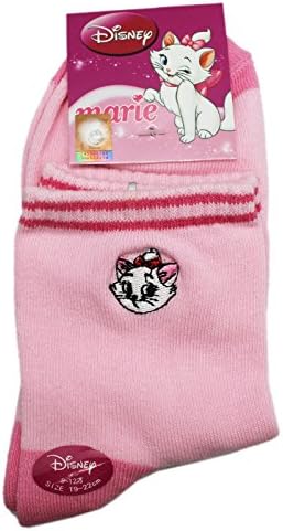 Disney's The Aristocats Marie Cat Light Pink Socks (Size 9-12 Kids, 1 Pair)