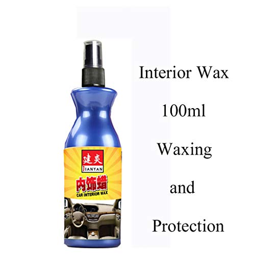 Chartsea Car Interior Wax Best for Leather Vinyl Carpet Upholstery Plastic Rubber (Interior Wax)