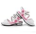KISSOURBABY KISSOURBAY Princess Girls Summer PU Sandals With Rhinestone Bow Tie