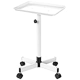 JOSTZHXIN Salon Rolling Tray, Tattoo Tray, Salon