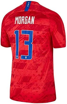 2019 Alex Morgan #13 USA National Team Womens Home Away Soccer Jersey