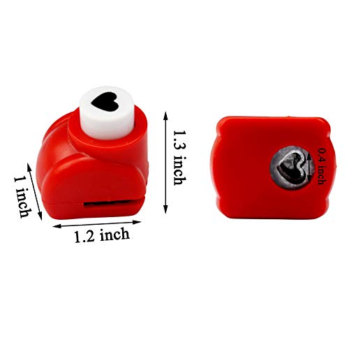 Mini Paper Punch Set 15 Pieces Scrapbooking Punches Christmas Multi-Pattern DIY Handmade Hole Puncher for Festival Papers Greeting Cards Personalized Arts Craft Cutter
