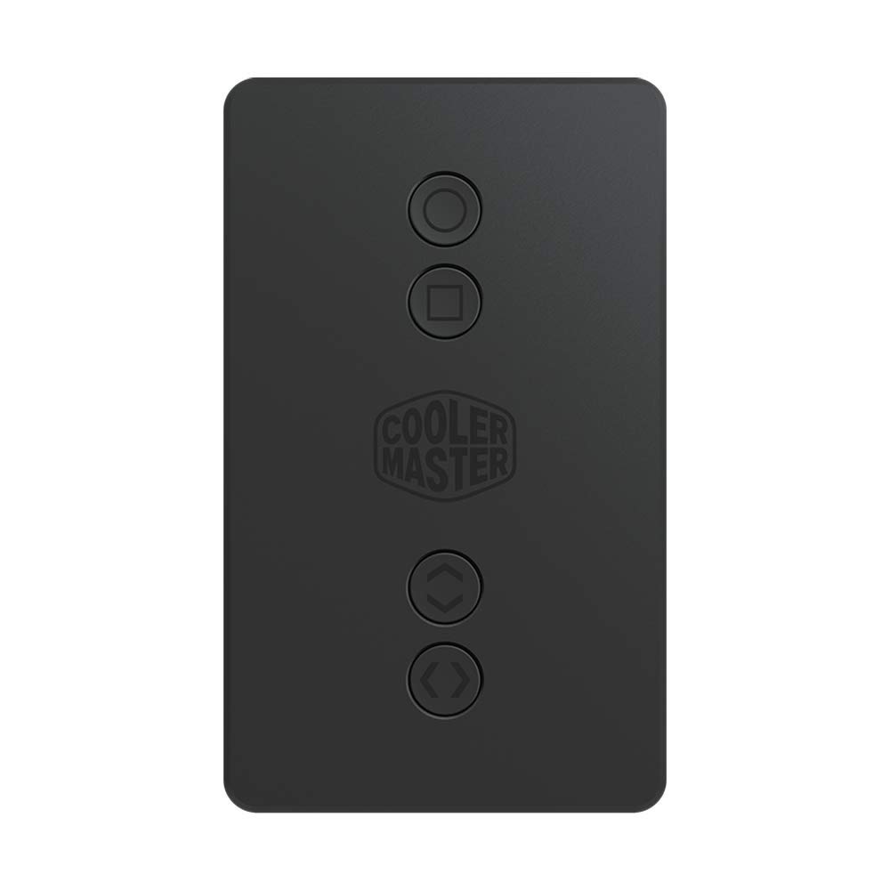 Cooler Master ARGB LED Controller with 4 x 3-Pin Ports - Multiple Colour Effects, Thermal Detection Mode, 4-Pin RGB Device Compatible — image 1