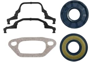 Floweringbeter Engine Rebuild Kit With Crankshaft Seals, Cylinder Head Gaskets For Jonsered 22, 5-Piece Set