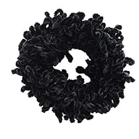 Volumising Scrunchie Big Hair Tie Ring Hijab Volumizer Khaleeji Headwear for Women Black