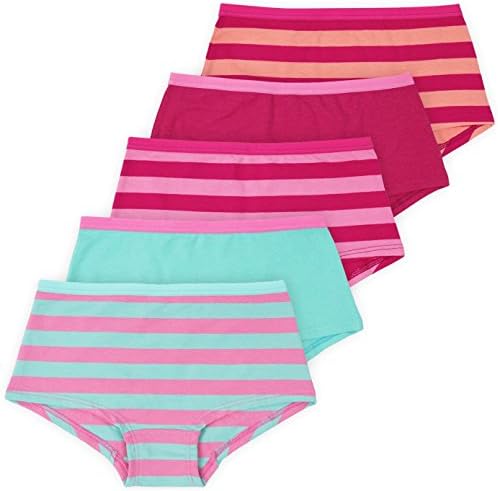 Fortunate & Me | Annika Ladies Boyshort Panties | Mushy Cotton Mix Underwear | 5-Pack