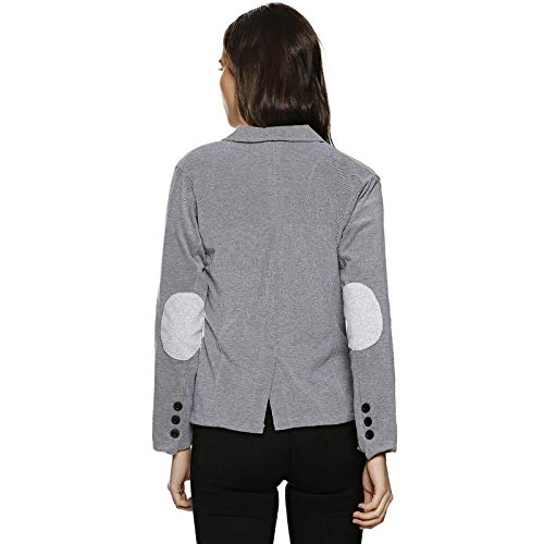 campus sutra women plain blazer