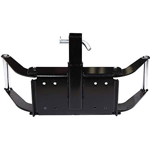 ZESUPER Winch Cradle Winch Mounting Plate, Hitch Mount Winch Plate