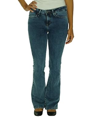 Calvin Klein Jeans Womens Modern Fit Casual Flare Jeans Blue 30/32
