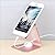 Adjustable Cell Phone StandAdjustable Cell Phone Stand, CreaDream Phone Stand, Cradle, Dock, Holder, Aluminum Desktop Stand Compatible with iPhone Xs Max Xr 8 7 6 6s Plus 5s Charging