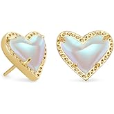 Kendra Scott Ari Heart Stud Earrings for Women, Fashion Jewelry