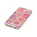 iPhone 7 Case, Firefish Clear [Bumper] Case Anti-Slip Shockproof Scratch-Resistant Ultra Slim Durable Soft Flexible TPU Gel Case for Apple iPhone 7 - Doughnut