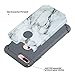ULAK Slim Case for iPhone 7 Plus, Dual Layer Anti-Scratch Protective Hybrid Hard Back Cover and Soft Shock-Absorption TPU Bumper Case for Apple iPhone 7 Plus 5.5 inch, Marble Pattern