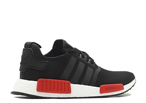 adidas originals nmd r1 black red white