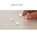 Twist Pins for Upholstery,50 Pieces Clear Heads Twisty Pins for Sofa Covers,Slipcovers,Arm/Armrest Covers,Bed Skirts and Other Home Decor