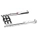 DasMarine 3 Step Ladder 316 Stainless Steel Telescoping Ladder, 900 Pound Capacity for Marine Yacht/Swimming Pool with Retaining Strap (3 Step Ladder)
