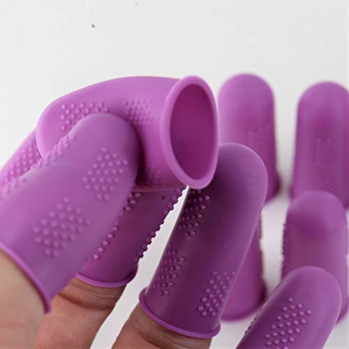 Finger Protectors [Flex Series 12Pack] Silicone NonStick Finger