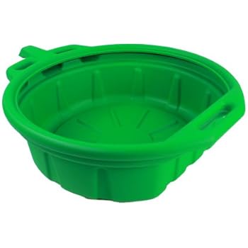 Capri Tools CP21023 Portable Oil Drain Pan, Anti-Freeze, Green