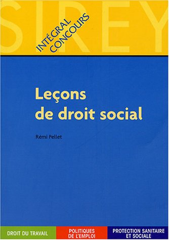 Leçons de droit social