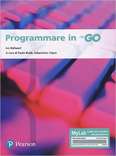 Programmare in go. Ediz. MyLab Programmare in go. Ediz. MyLab