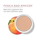100% PURE Cream Foundation Concealer Face Makeup Medium to Full Matte Coverage - Rich Hydrating Balance for Dry Skin - Vegan Fruit Pigmented White Peach Color (Light with Warm Undertone) - 0.32 oz