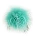 DIY 12pcs Faux Raccoon Fur Pom Pom Ball for Knitting Hat DIY Accessories - Colorful Color