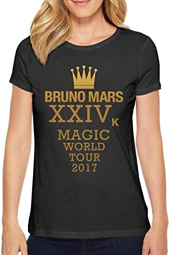 Ddjsklj Bruno-cool-Mars-24-Karat-Magic-t-shirts Women's Funny t Shirts