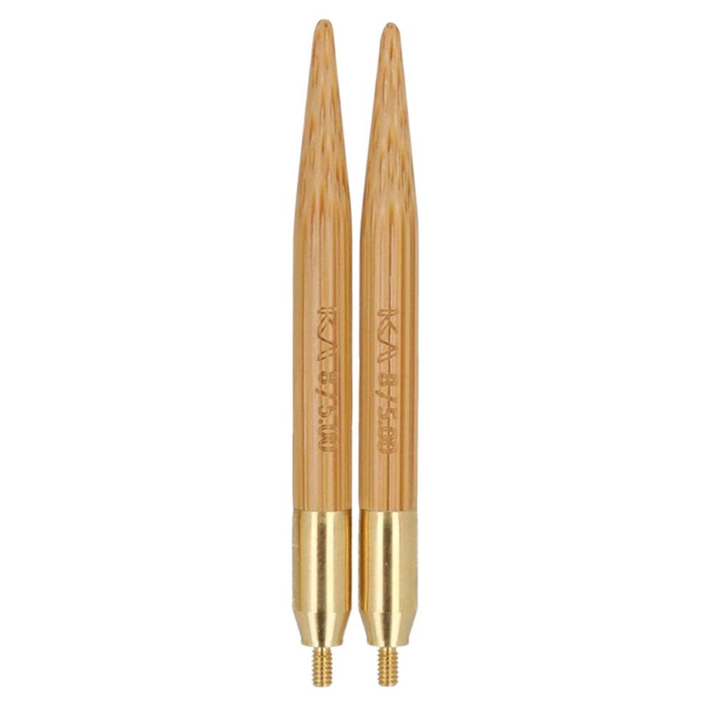 Seeknit Interchangeble Needle Tips, Beige, M2 5cm x 5mm — image 1