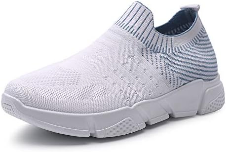 DRKA Women's Athletic Mesh Walking Shoes, Lightweight and Breathable Slip-on Sneakers
