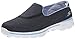 Skechers Performance Women's Go Walk 3 Strike Walking Slip-On Shoe, Charcoal/Blue, 6.5 M US