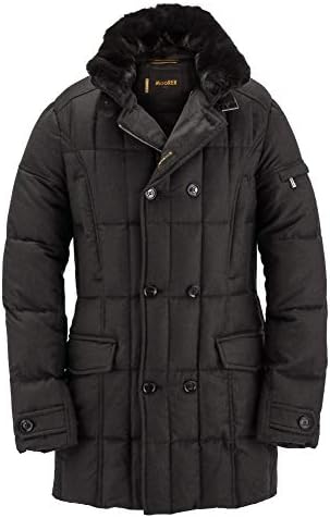 ムーレー Moorer ダウンコート モリス Morris L1 驚きの価格が実現 アウター ダウンジャケット メンズ おしゃれ コート ファー カシミヤ イタリア 並行輸入品 ミドル丈