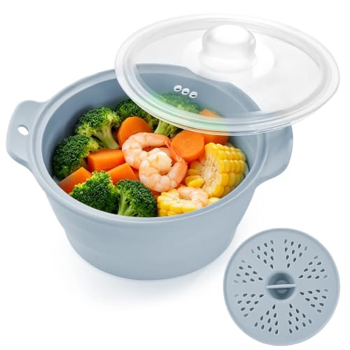 BPA Collapsible Silicone Microwave Vegetable