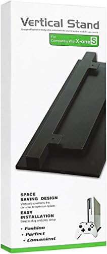 WINI Vertical Stand for Xbox One S Console Station- Premium Xbox One S Accessories (Black)